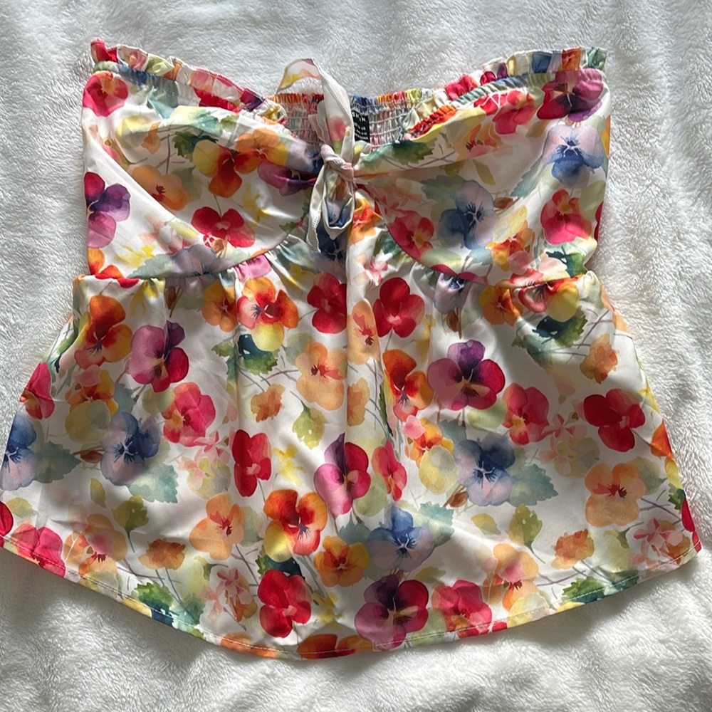 SHEIN Floral Multicolor Blouse